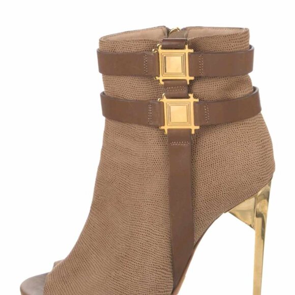 Herve Leger Leather Heels -Size: 9 - Picture 2 of 8